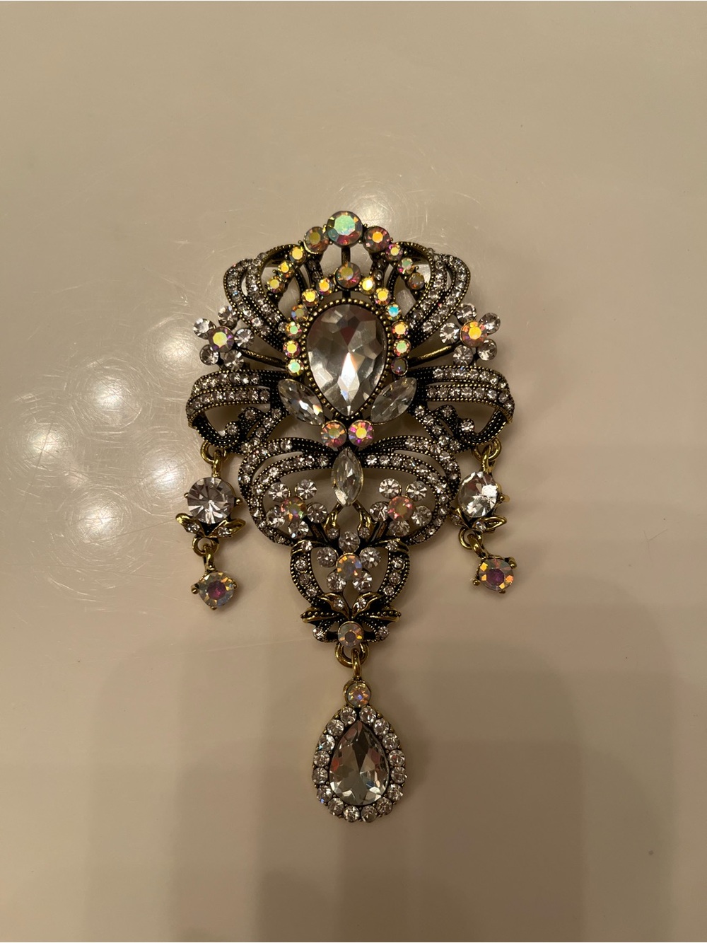 Vintage-Style Statement Brooch